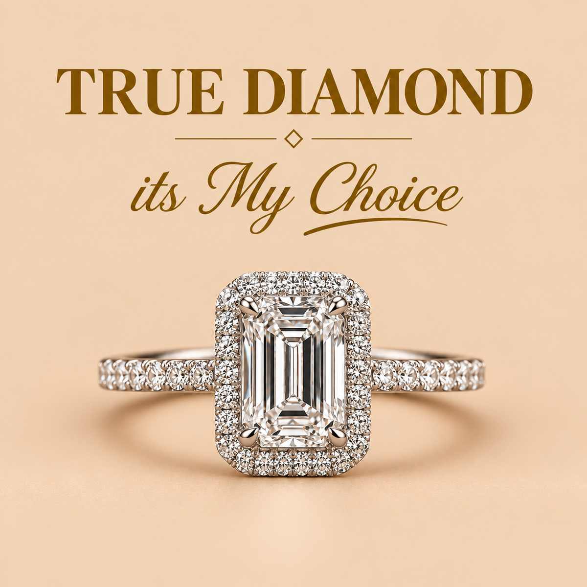 Radiant Diamond ring