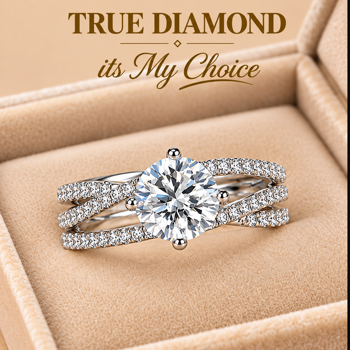 Princess Diamond Ring