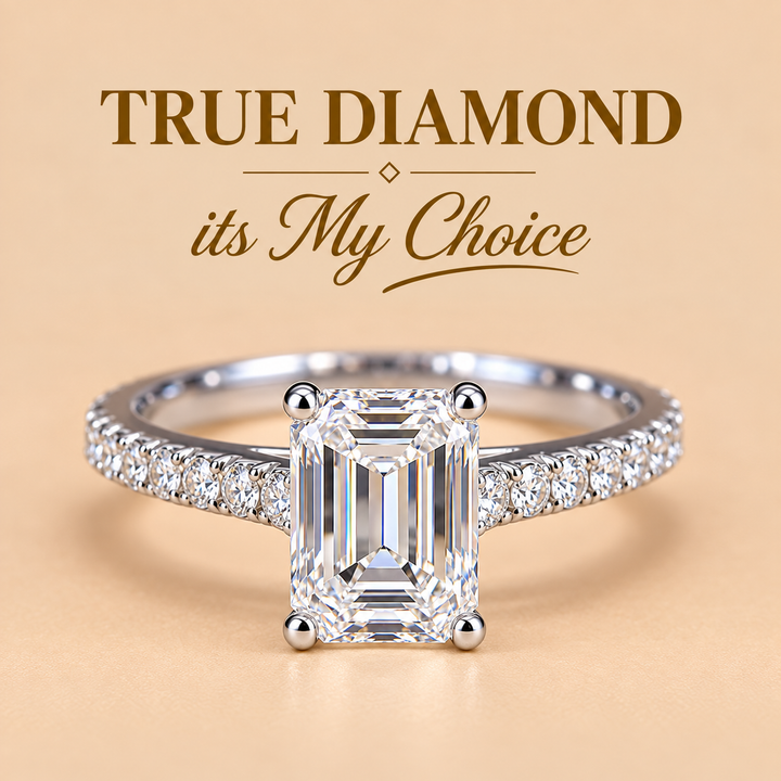 Emerlad Diamond Ring