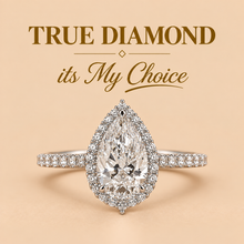 Pear Diamond Ring