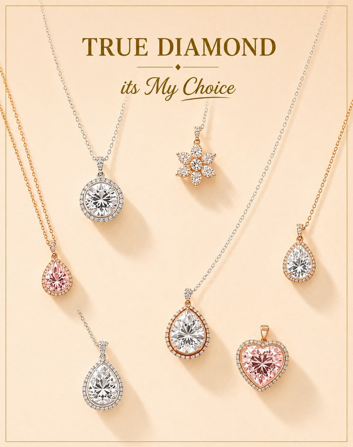 Diamond Pendant Necklace Collection