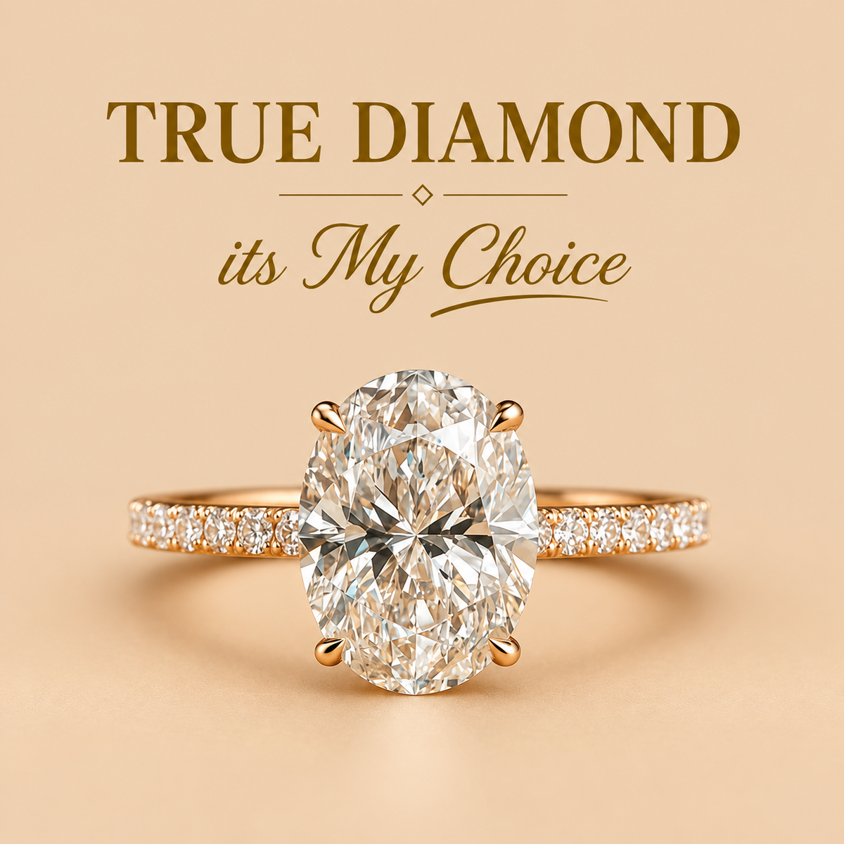 Oval Diamond Ring